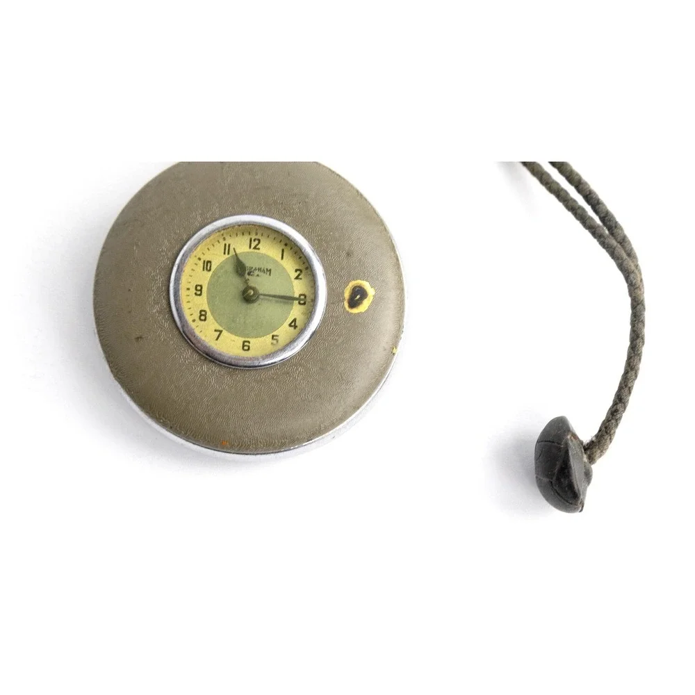 Mid-Century Ingraham Pocket Watch Parts Repair